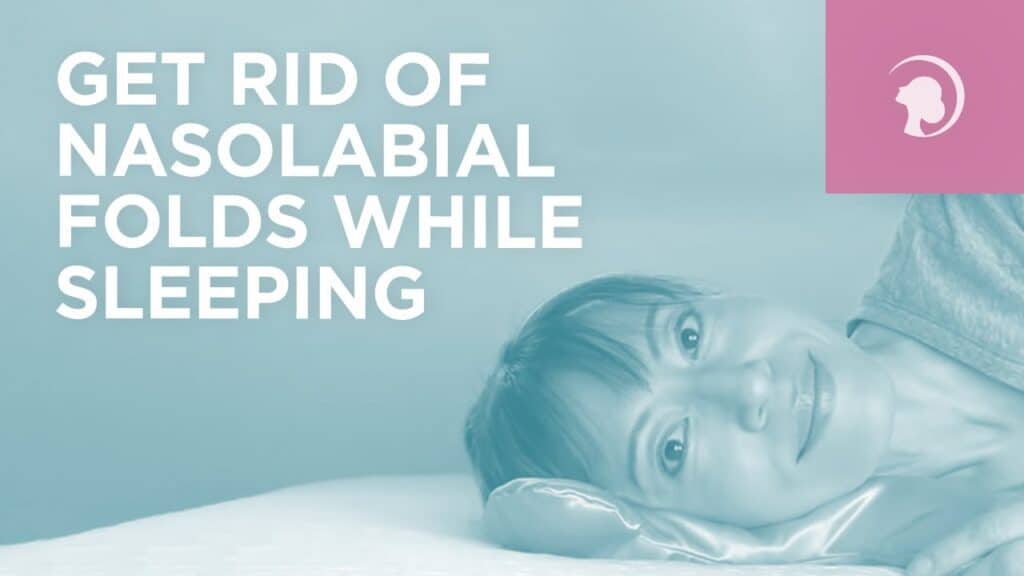 get rid of nasolabial folds while sleeping